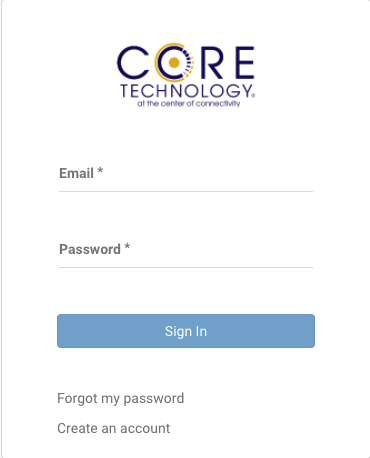 customer hub core login